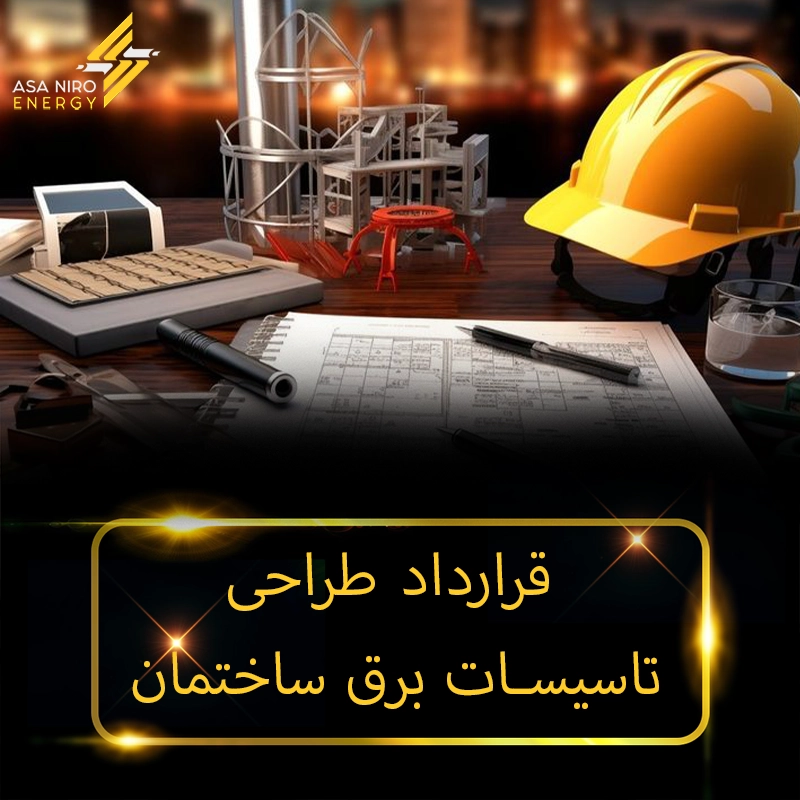 قرارداد طراحی تاسیسات برق ساختمان